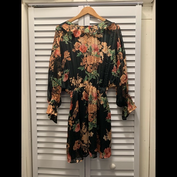 Vici Floral Dress - Picture 3 of 7